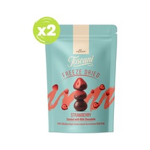 Sütlü Çikolata Kaplı Dondurularak Kurutulmuş Çilek Draje 2 X 60gr