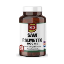 Ncs Saw Palmetto 1000 Mg Pumpkin Biotin Zinc Complex 120 Tablet
