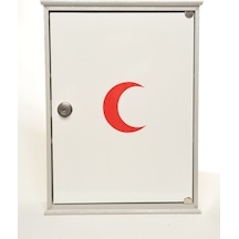 Ahşap Kilitli Ecza Dolabı