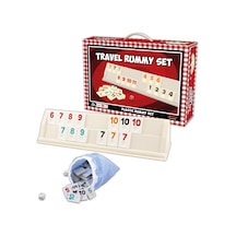 1010402 Travel Rummy Set ,Star okey