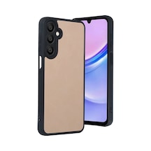 Samsung Galaxy  Uyumlu - A56 Kılıf Aras Deri Kapak - Pudra