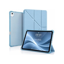 İpad Air 11 İnç M4/m3/m2 / 10.9 İnç 5. / 4. Nesil İçin Kılıf Kalem Tutuculu, Otomatik Uyku/uynama Modlu Özel Çizim, Yazma Ve Görüntüleme Açıları, Darbeye Dayanıklı 3 Katlı Standlı Kılıf