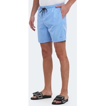 Slazenger RENO Erkek Cepli Deniz Şortu Mavi Mayo