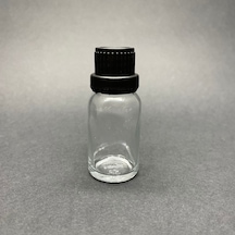 10ml Şeffaf, İçten Damlalıklı Kapak, 24 Adet Siyah Damlatmalı Kapak, Esans Şişesi, Boş Şişe, Aroma Şişesi Diğer