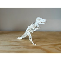 T-rex 3d Dinozor Puzzle Maket Kiti 29 Parça Kurulabilir Oyuncak