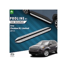 S-dizayn Jeep Cherokee Kl Oem Still Pro V1 Aluminyum Yan Basamak 173 Cm 2013-2023 A+ Kalite