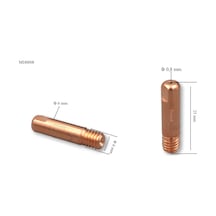 M6 0,8 Mm Gazaltı Kaynak Kontak Memesi Md0008/08 Trafimet