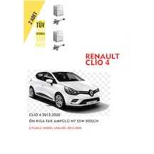 Clio 4 2012-2020 Ön Kısa Far Ampülü 2 Adet Sarı Renk
