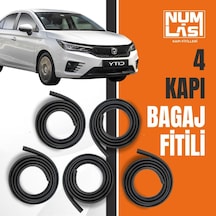 Honda City 2020-2025 4 Kapı + Bagaj Fitili-a Kalite-numlas-nm6060