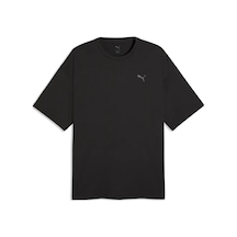Puma M Cloudspun Oversızed Tee Siyah Erkek T-shirt
