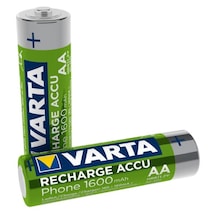 Varta 58399 Phone 1600 mAh AA Ni-MH Şarj Edilebilir Kalem Pil 2 x 10'lu