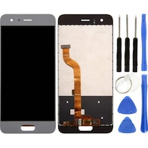 Te Huawei Honor 9 Uyumlu Oled Lcd Ekran Dokunmatik Silver + Tamir Seti