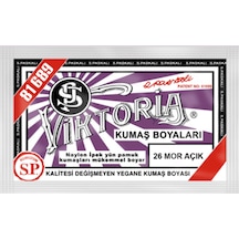 Viktoria Kumaş Boyası - Açık Mor