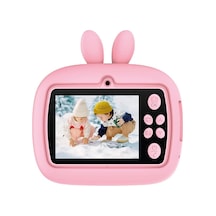 Torima Trm-cmr18 Pembe Dijital Video Fotoğraf Çocuk Kamerası Anlık Termal Resim Kağıt Baskılı Yazıcı