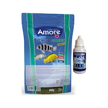 Cichlid Green Granules 860gr Akvaryum Balık Yemi ve Vitamini