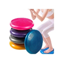 Denge Diski - Dikenli Masaj Yüzeyli - Pilates Ve Koordinasyon Minderi Mavi