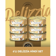 Reflex Plus Delizzia Yetişkin Hindi Etli Pate Kedi Maması 6x85 Gram