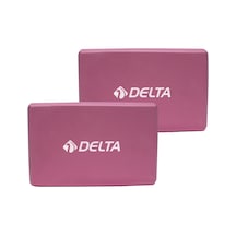 Delta Çiftli Yoga Blok - 2 Adet Yoga Block - Eva Yoga Bloğu Seti