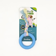 Techmrt Eurodog Puppy Toys Mavi Halka Diş Kaşıma Oyuncağı