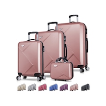 My Valice Diamond Abs 4'Lü Travel Valiz Seti