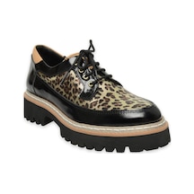 Mammamia D25ya-3795 Günlük Leopar Kadın Ayakkabı Leopar