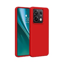 Redmi Note 13 Pro 5g Kılıf First Silikon - Kırmızı Bz8683140713492