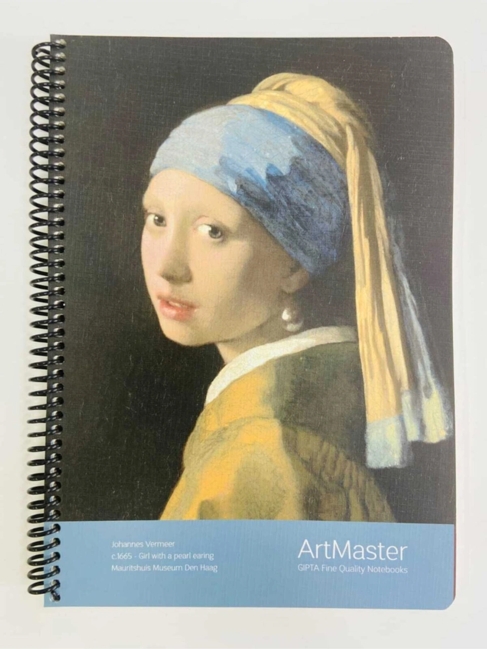 Artmaster Çizgili Inci Küpeli Kız Defter Karışık