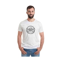 Baby Metal City Of Batik Metal Baskılı Beyaz Erkek Tshirt