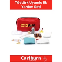Özel Üretim Acil Müdahale Ev Iş Yeri Araba Okul Deprem Ecza Ilk Yardım Bez Çantalı Set