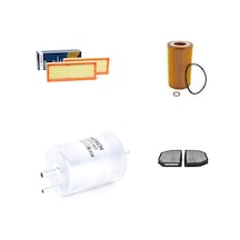 Bosch Filtre Bakım Seti Mercedes Sl R230 2002-2012 280 - 300 - 320 - 500 Hava + Yağ F + Yakıt F. + Polen Kraftvoll