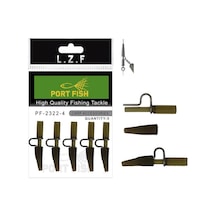 Portfish 2322-4 Distance Lead Clip And Tail Rubber 5 Adet