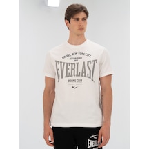 Everlast Bronx Nyc Regular Beyaz Erkek Tişört Beyaz