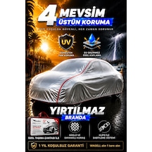 Mitsubishi Lancer Evo Spoiler - Pro Seri Klipsli 4 Mevsim Araba Brandası - Oto Çadır Örtü