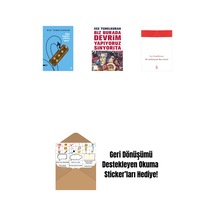 Dilsiz Kuğular Zamanı Devir + Biz Burada Devrim Yapıyoruz Sinyorita Cep Boy + Ne Anlatayım Ben Sana + Okuma Sticker'ları