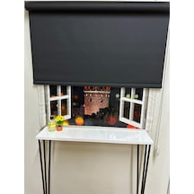 Mat Siyah Stor Perde Siyah