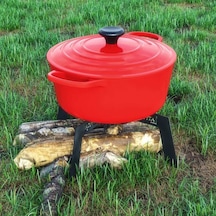 23 Cm Latnox Ox+ Kamp Ocağı Pratik Metal Ateş Üstü Kamp Izgarası Diğer