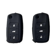 Point Volkswagen Polo Uyumlu Silikon Anahtar Kılıfı 2 Adet