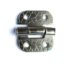 Stoplu Menteşe - 30x33mm, Nikel, 1 Adet Renkli