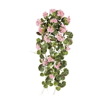 Yapay Çiçek Sarkan Sardunya 80cm 1. Kalite Pembe