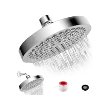 G1 6" Yüksek Basınçlı Duş Başlığı Gümüş Diğer