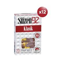 Süzen92 Sigara Ağızlığı Filtresi Regular - Klasik 12 Adet