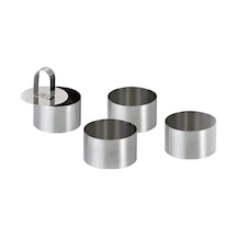 Narkalıp Parfe Kalıbı 4Lü Set En- 8Cm Derinlik 5 Cm