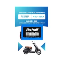 Kymco I-one Batarya Standart Kapasite Lifepo4 48v 36ah Elektrikli Motosiklet Bataryası