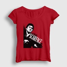 Presmono Kadın Rage Film Scarface T-Shirt