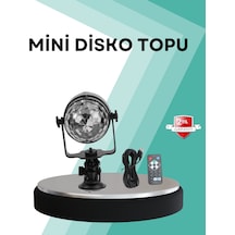 Uzaktan Kumandalı Rgb Disko Projektör Işığı - Lisinya Şeffaf