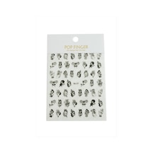 Gül Kız Tattoo Dövme Sticker