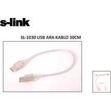 S-Link Sl-1030 Usb2.0 30Cm Am To Am Kablosu