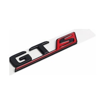 Gts Piano Black-kırmızı Bagaj Yazısı 3m 3d Abs Mercedes 100