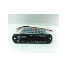 Mikrofonlu Bluetooth Radyo Usb Aux Sd Kart Çalar 12 Volt