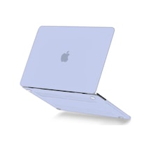 Mepa Newface Macbook Uyumlu Pro 13 2021 Macbook Uyumlu Buzlu Kapak - Lila Najmaddin Standart